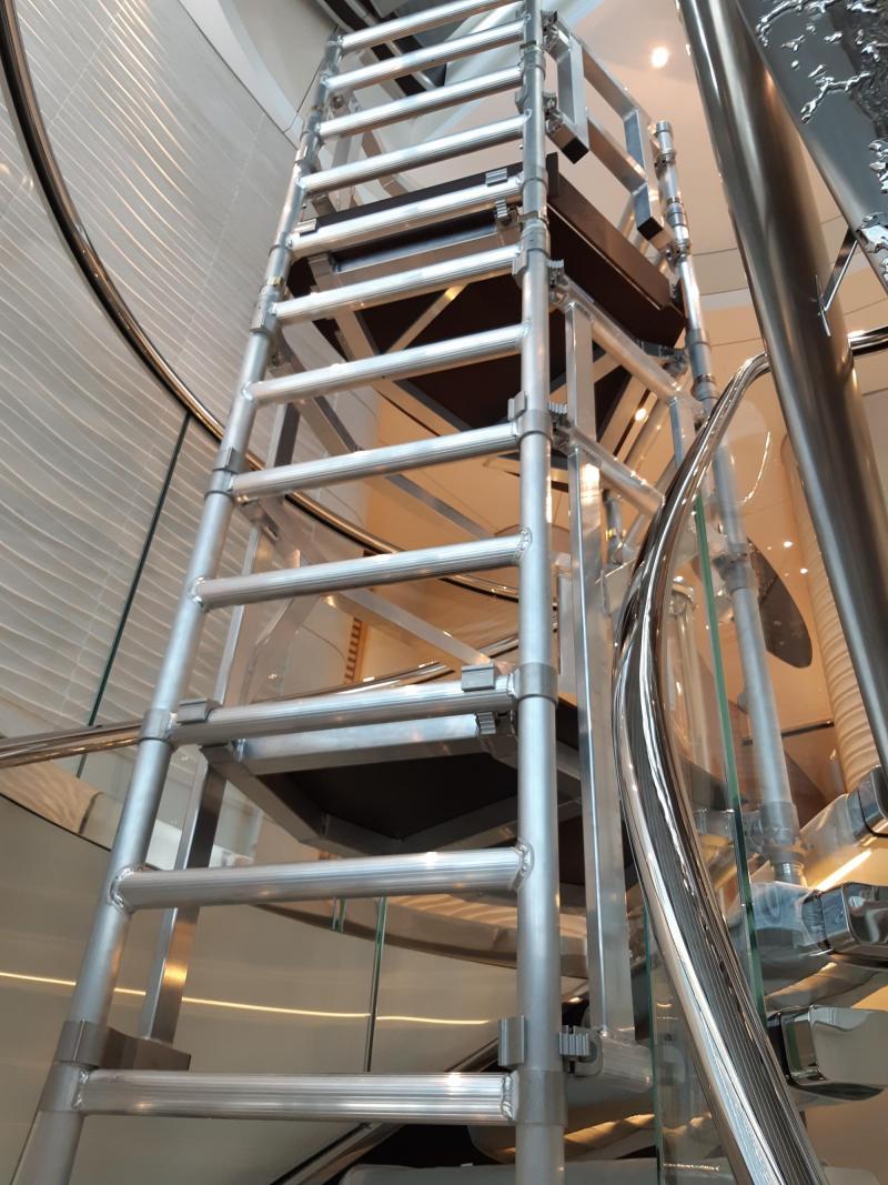 Spiral Staircase Scaffold Tower
